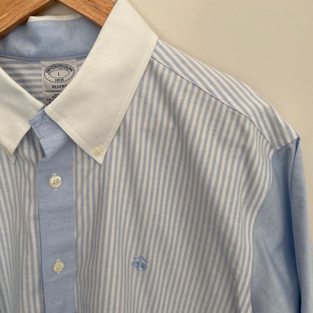 NEW Brooks Brothers Regent Fit Button Down Shirt